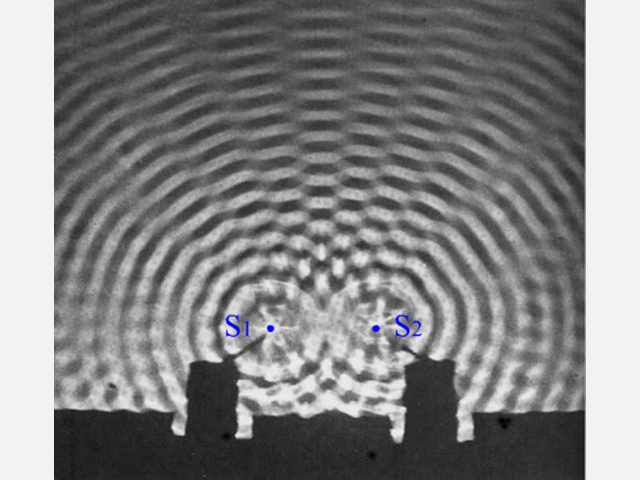 波的干涉 Phy01A037